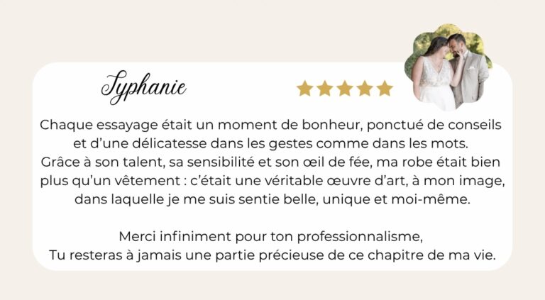 Avis boutique Alteravita Couture